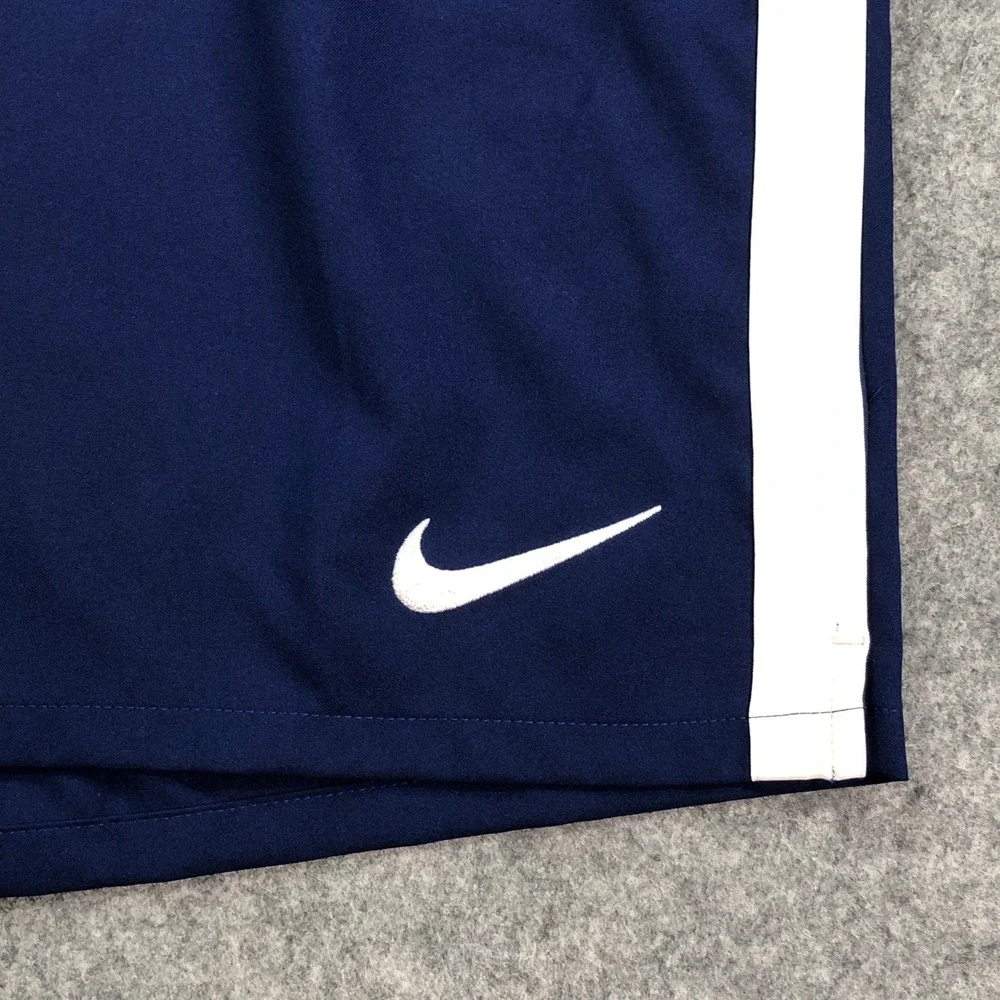 New Nike Womens US Soccer Shorts Large Blue Dri-FIT Training Navy Stay Cool NWT - Picture 9 of 16
